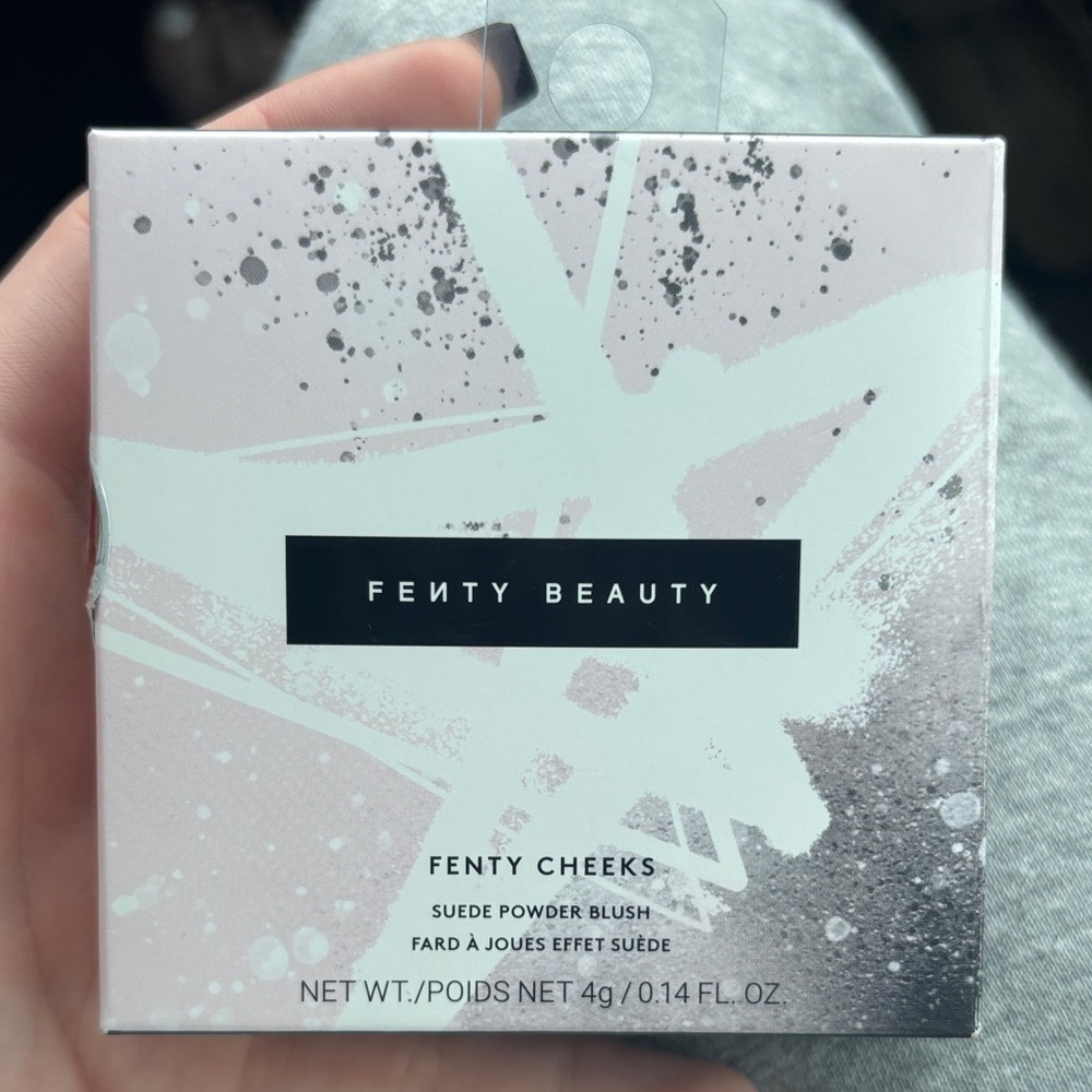 Fenty Beauty Suede Powder Blush in Soft Pink and White new shade tutu turnt